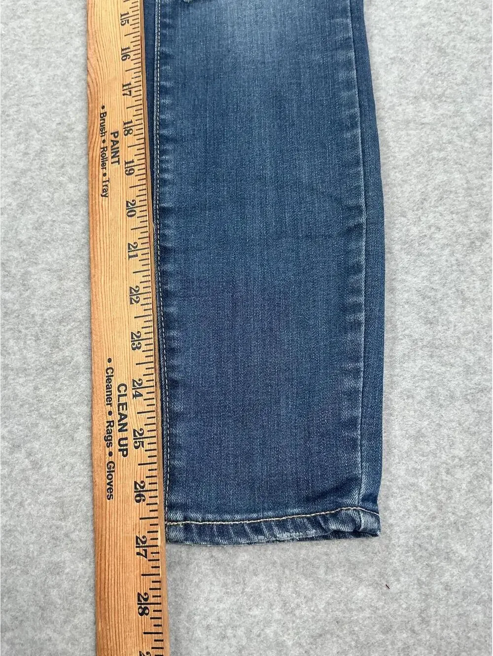 PAIGE‎ Verdugo Ankle Skinny Jeans Distressed Medium Wash Women’s 26
